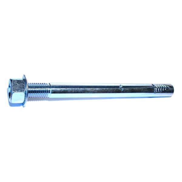 Midwest Fastener Wedge Anchor, 1" Dia., 12" L, Steel Zinc Plated, 5 PK 07567 - main